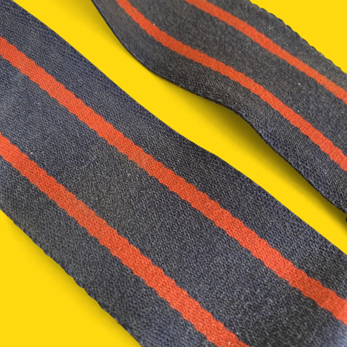 Navy Blue & Red SLR Camera Strap