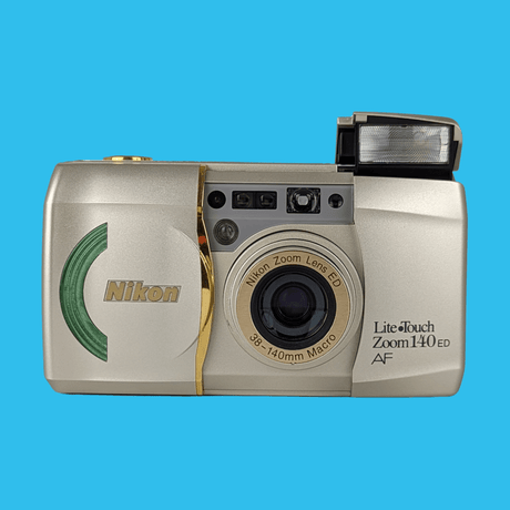 Nikon Lite Touch Zoom 140ED 35mm Film Camera Point and Shoot