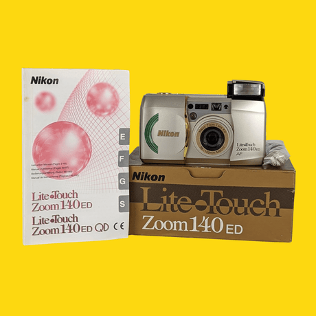 Nikon Lite Touch Zoom 140ED Brand New 35mm Film Camera Point and Shoot