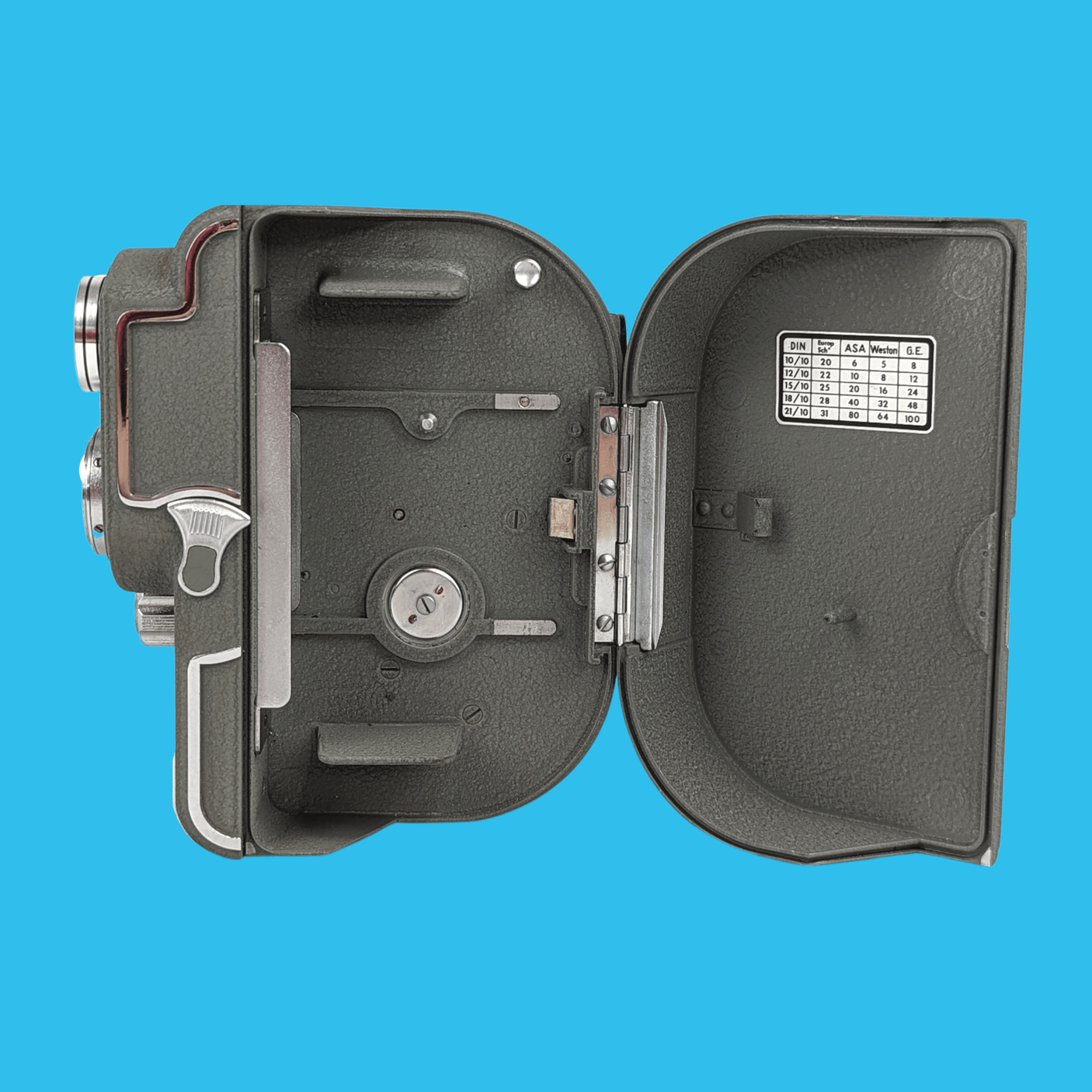 Nizo Exposomat 8 Vintage 8mm Movie Cine Camera With Original Case