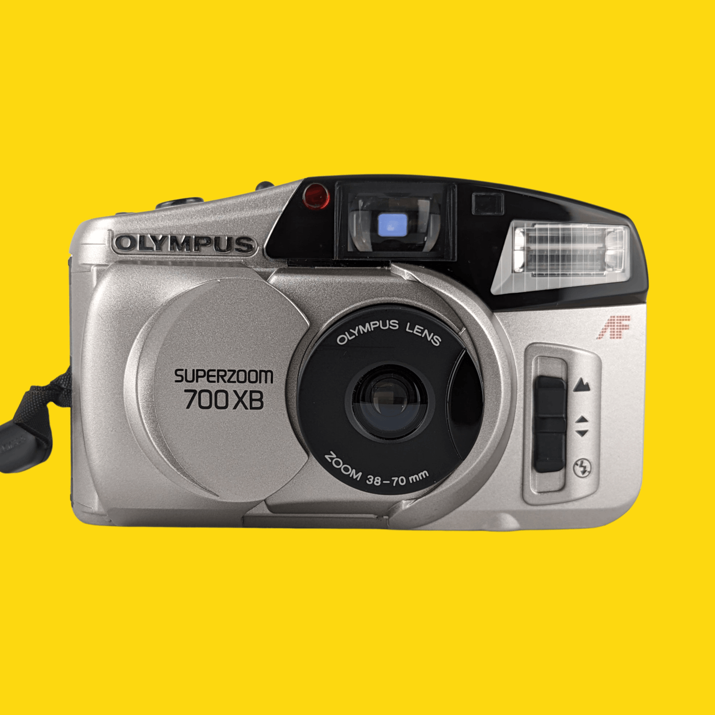 Olympus 700 XB Silver 35mm Film Camera Point and Shoot