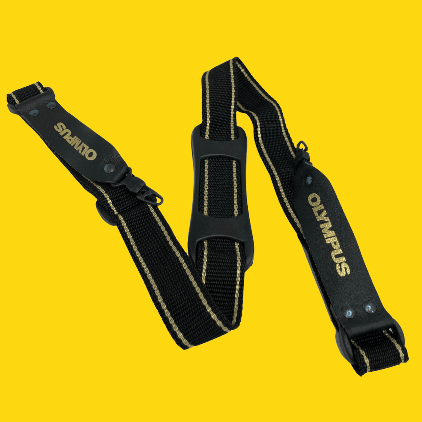 Olympus Black & Gold Camera Strap