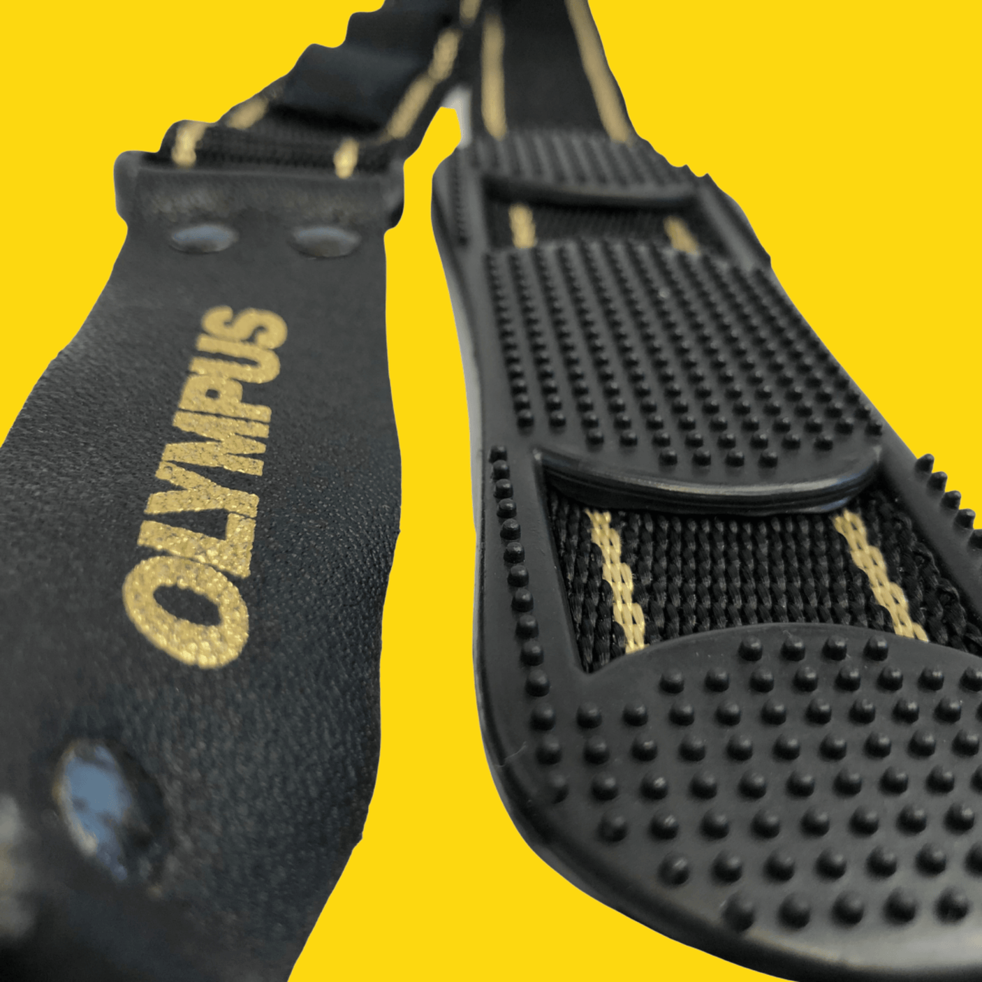 Olympus Black & Gold Camera Strap