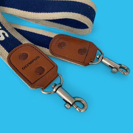 Olympus Blue & Beige SLR Camera Strap