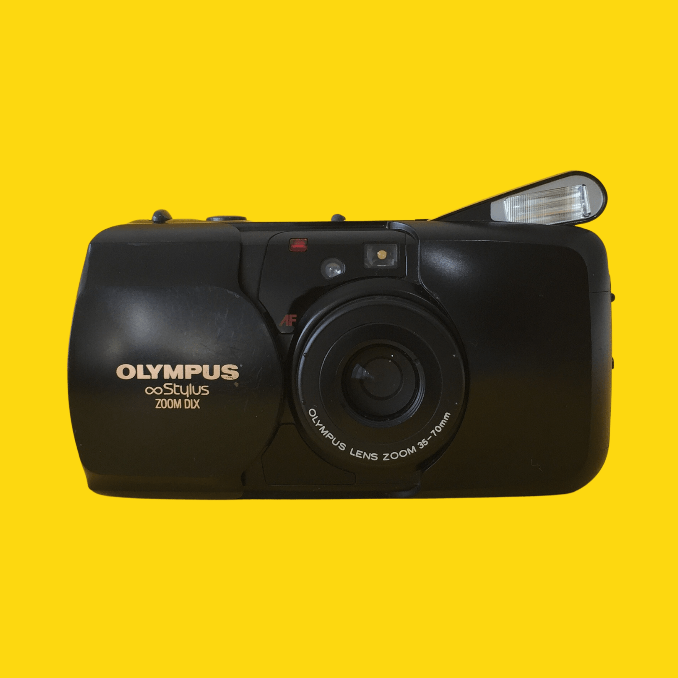 Olympus Infinity Stylus Zoom DLX 35mm Film Camera Point and Shoot