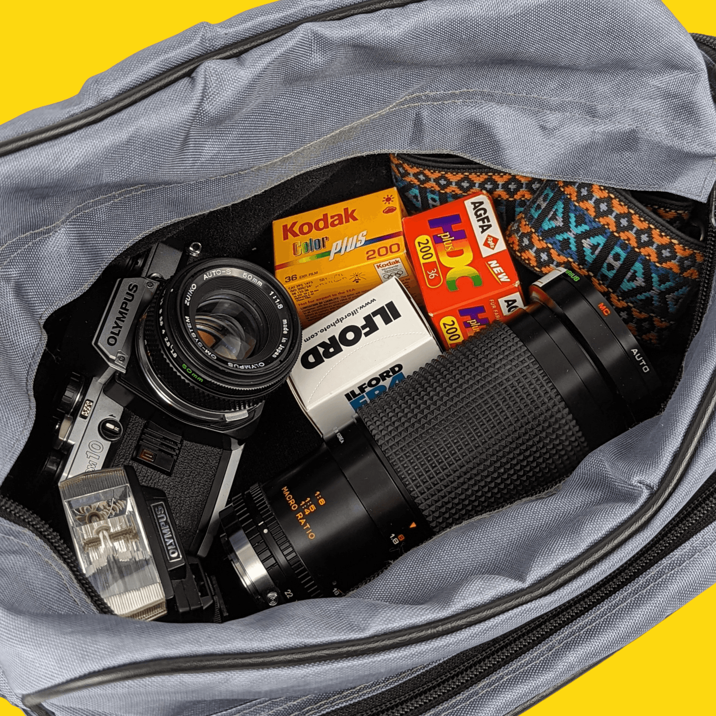 Olympus Large Grey SLR Camera Bag