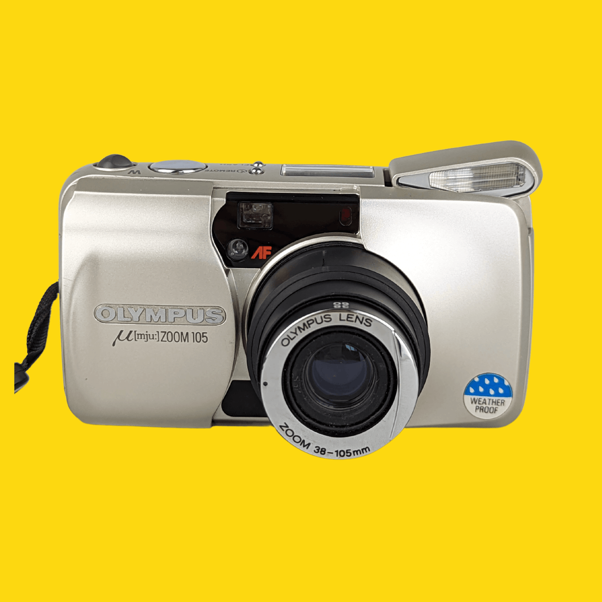 Olympus Stylus 105 Camera 35mm Film Camera Point and Shoot Camera shops With Strap