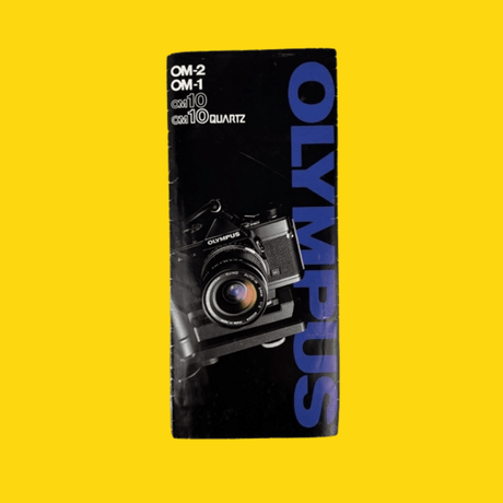 Olympus OM-2/OM-1/OM10/OM10QUARTZ Original Booklet