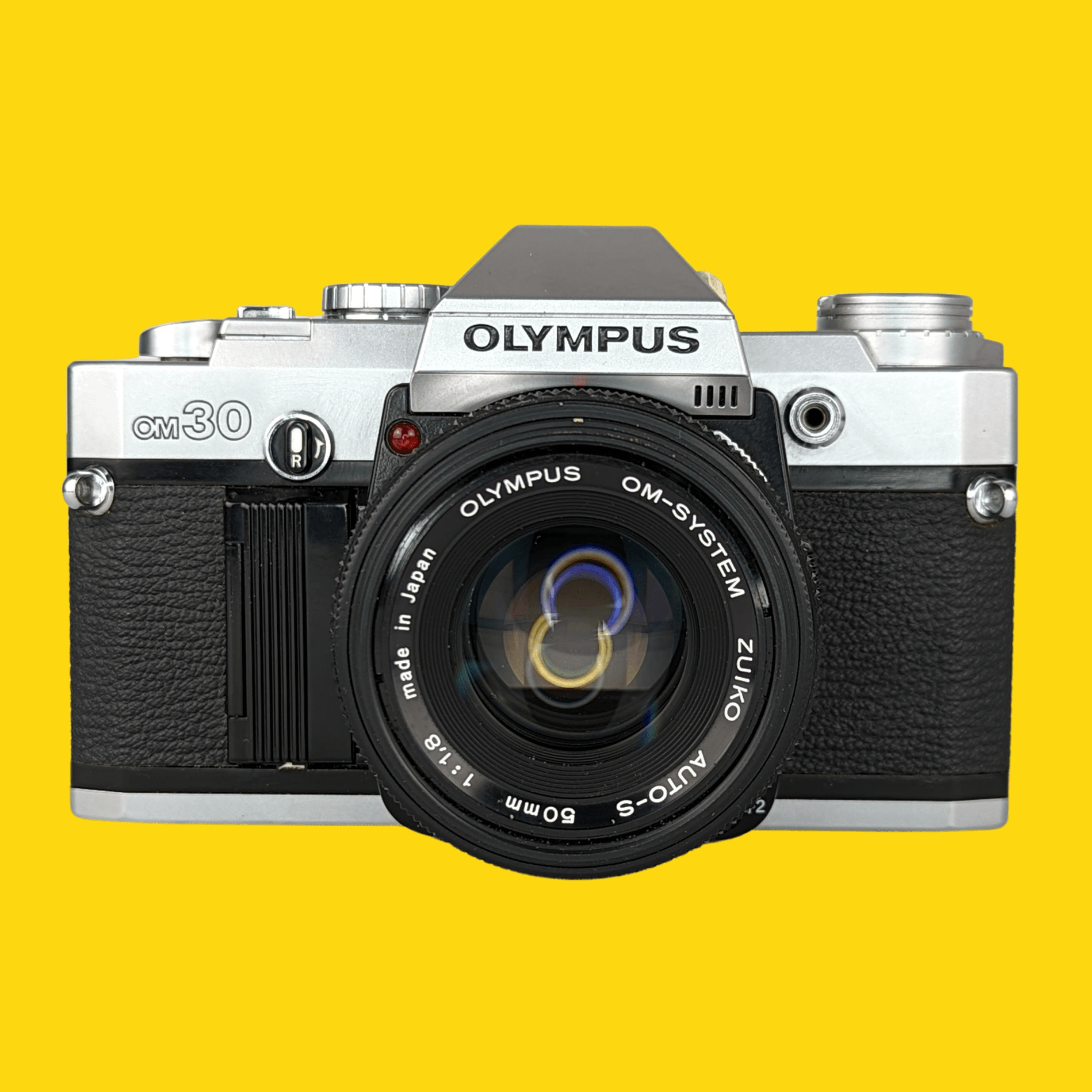 オリンパス OM30 ヴィンテージ 35mm フィルム カメラ 50mm f/1.8 ...