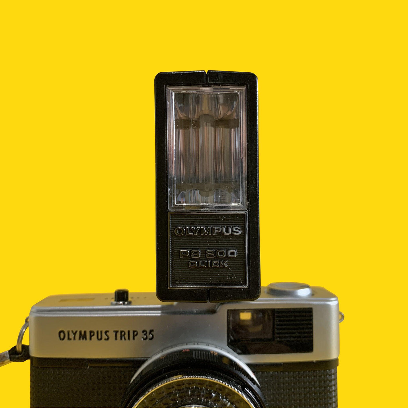 Olympus PS 200 Quick External Flash Unit for 35mm Film Camera