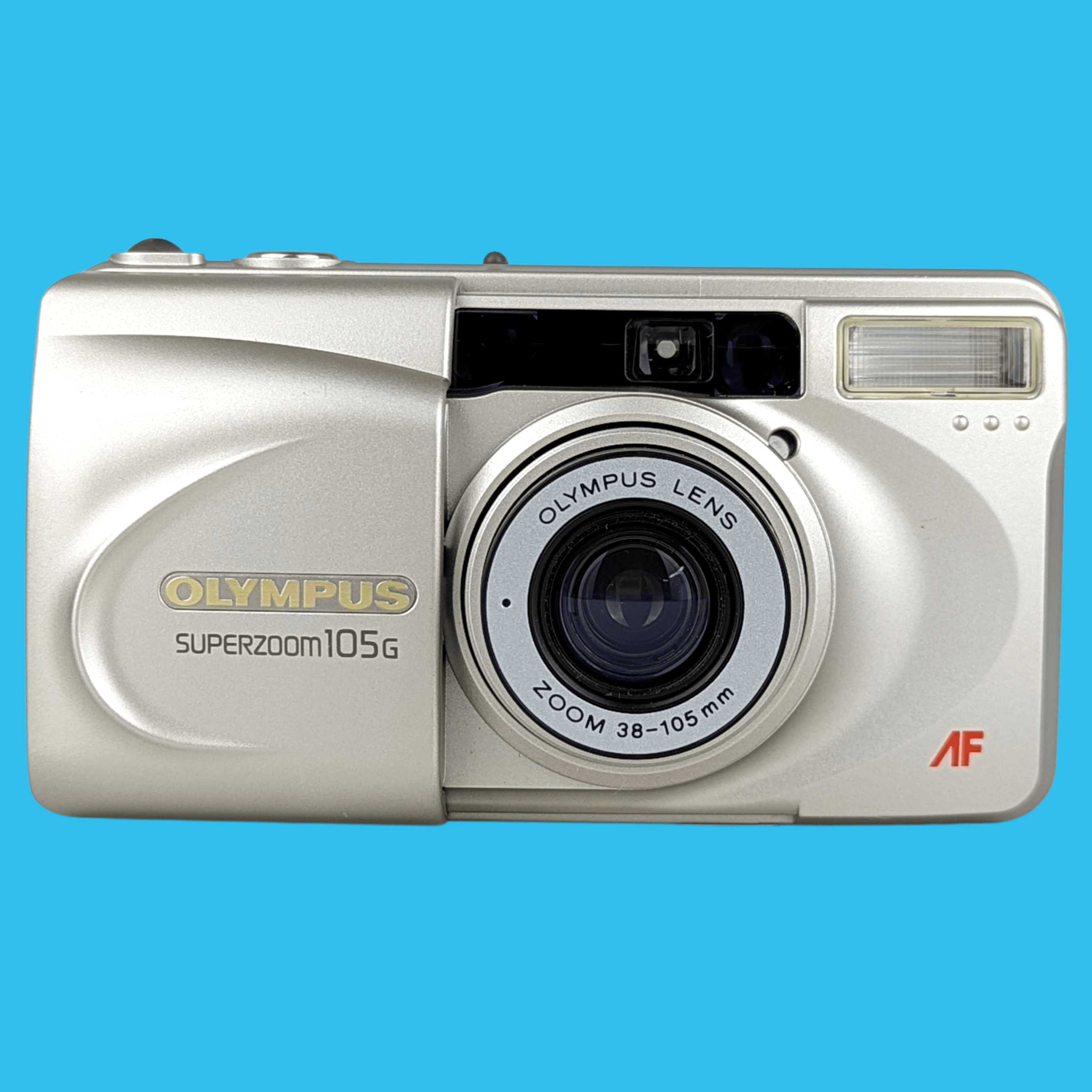 Olympus Superzoom 105G 35mm Film Camera Point and Shoot – Film ...