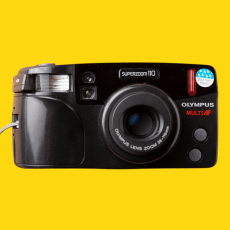 Olympus Superzoom 110 35mm Film Camera Point and Shoot