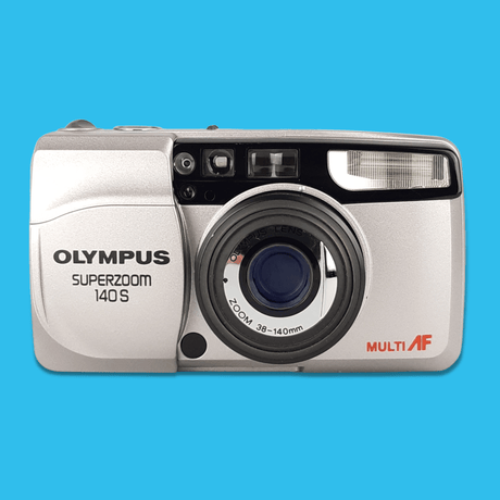 Olympus Superzoom 140S 35mm Film Camera Point and Shoot