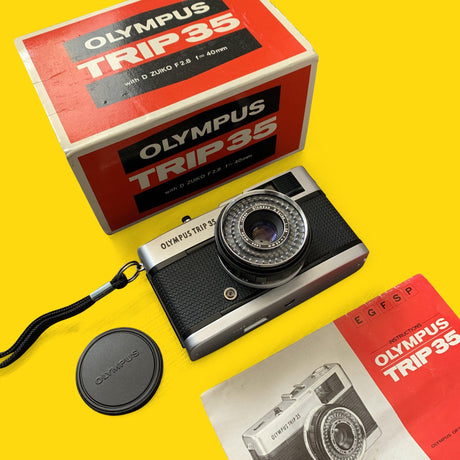 Olympus Trip 35 Film Camera with Original Box