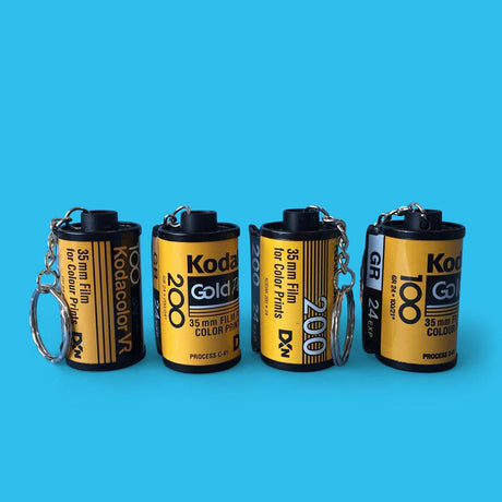 ONE Kodak 35mm Film Canister Keyring