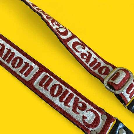 Original Canon Red SLR Camera Strap