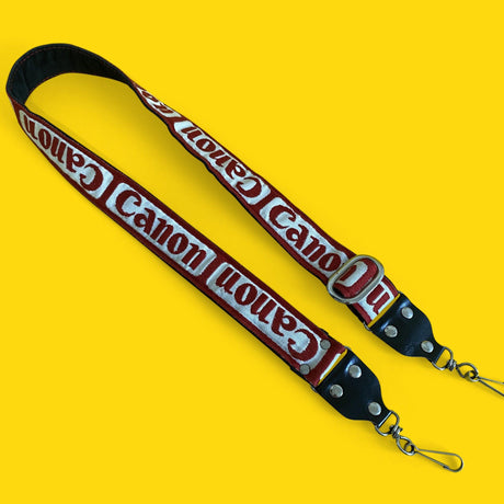 Original Canon Red SLR Camera Strap