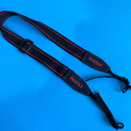 Original Pentax Black & Red SLR Camera Strap