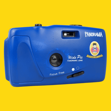 Panorama 35mm Film Camera and 1 x Roll of 35mm Film - Blue