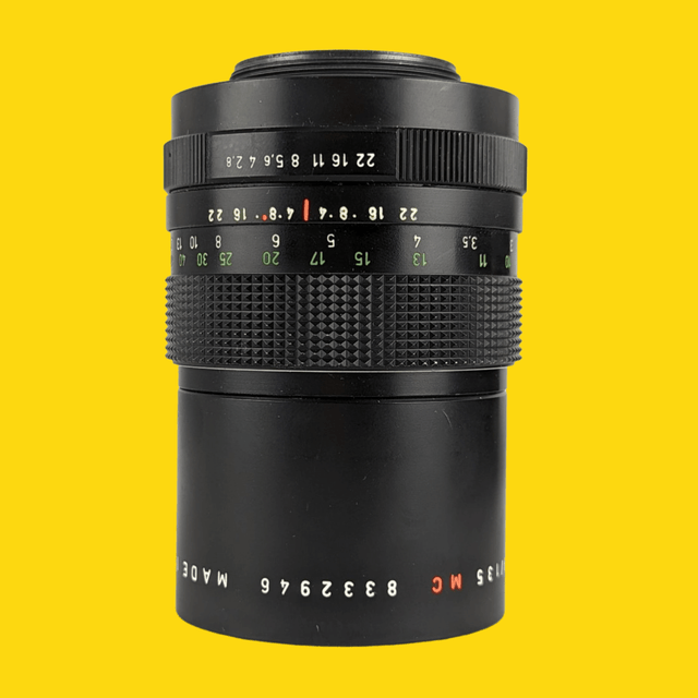 Pentacon 135mm f/2.8 Camera Lens