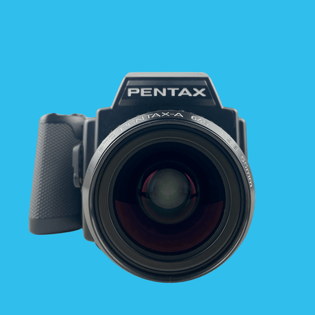 Pentax 645 With 55mm F2.8 Lens. 6X4.5 Medium Format Film Camera.