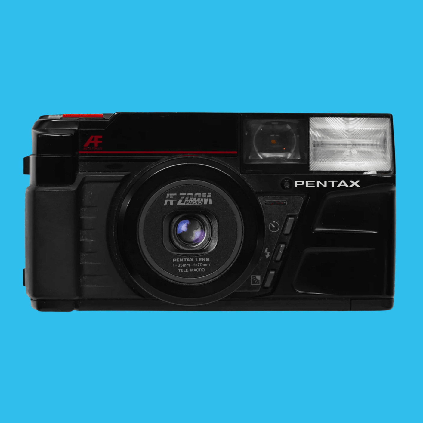 Pentax Zoom 70 35mm Film Camera Point and Shoot