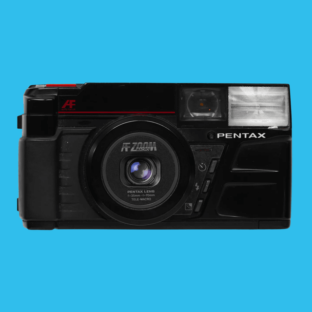 Pentax Zoom 70 35mm Film Camera Point and Shoot