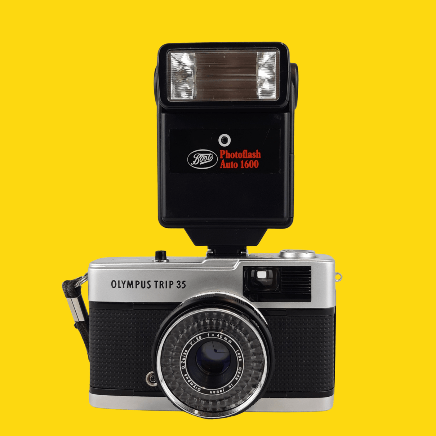 Photoflash 1600 External Flash Unit for 35mm Film Camera