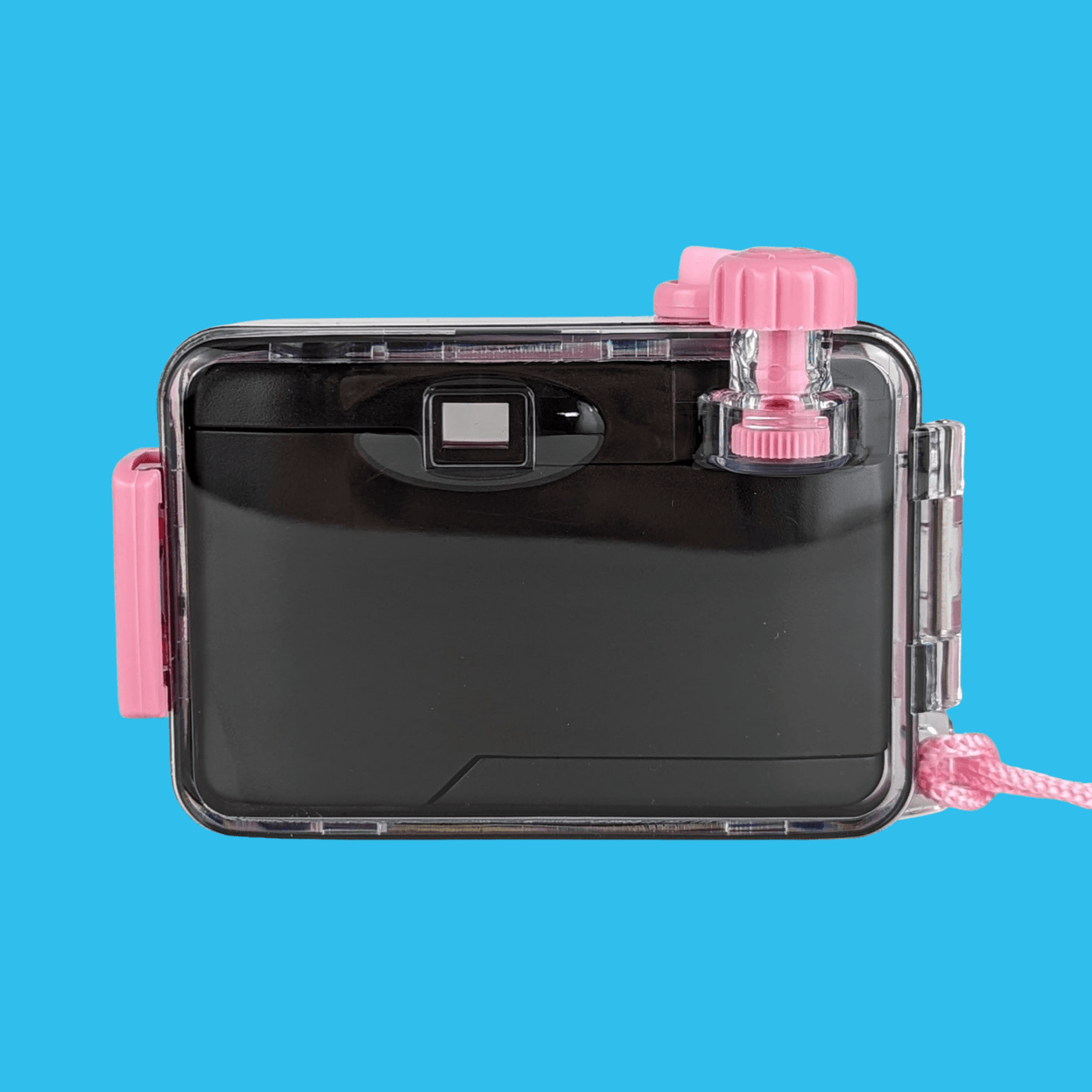 Pink Underwater Focus Free 35mm Point and Shoot Film Camera
