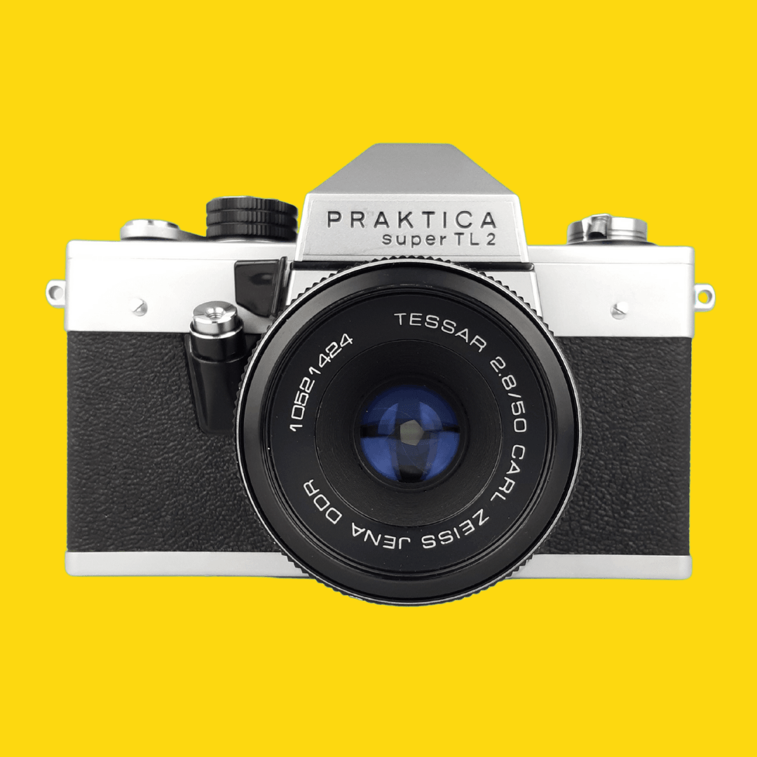 Praktica Vintage Metal 35mm SLR Film Camera with Prime Lens