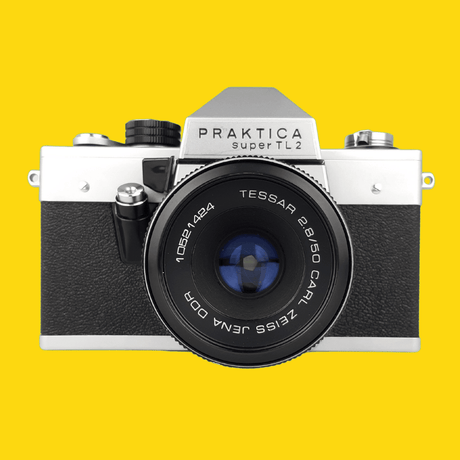 Praktica Vintage Metal 35mm SLR Film Camera with Prime Lens