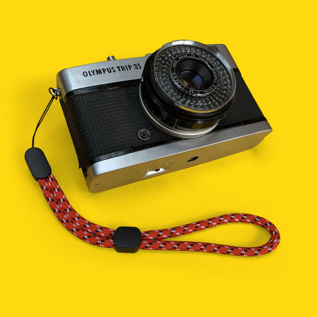 Red Wrist Strap for Film Compact Camera - Brand New