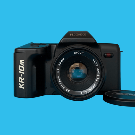Ricoh KR-10M Auto 35mm Film Camera with 50mm Lens