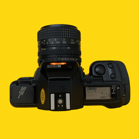 Ricoh TR-X Auto 35mm Film Camera with 35mm-70mm Zoom Lens