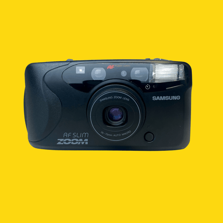 Samsung AF SILM Zoom 35mm Film Camera Point and Shoot