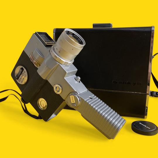 Sankyo 4X 8mm Vintage Cine Camera