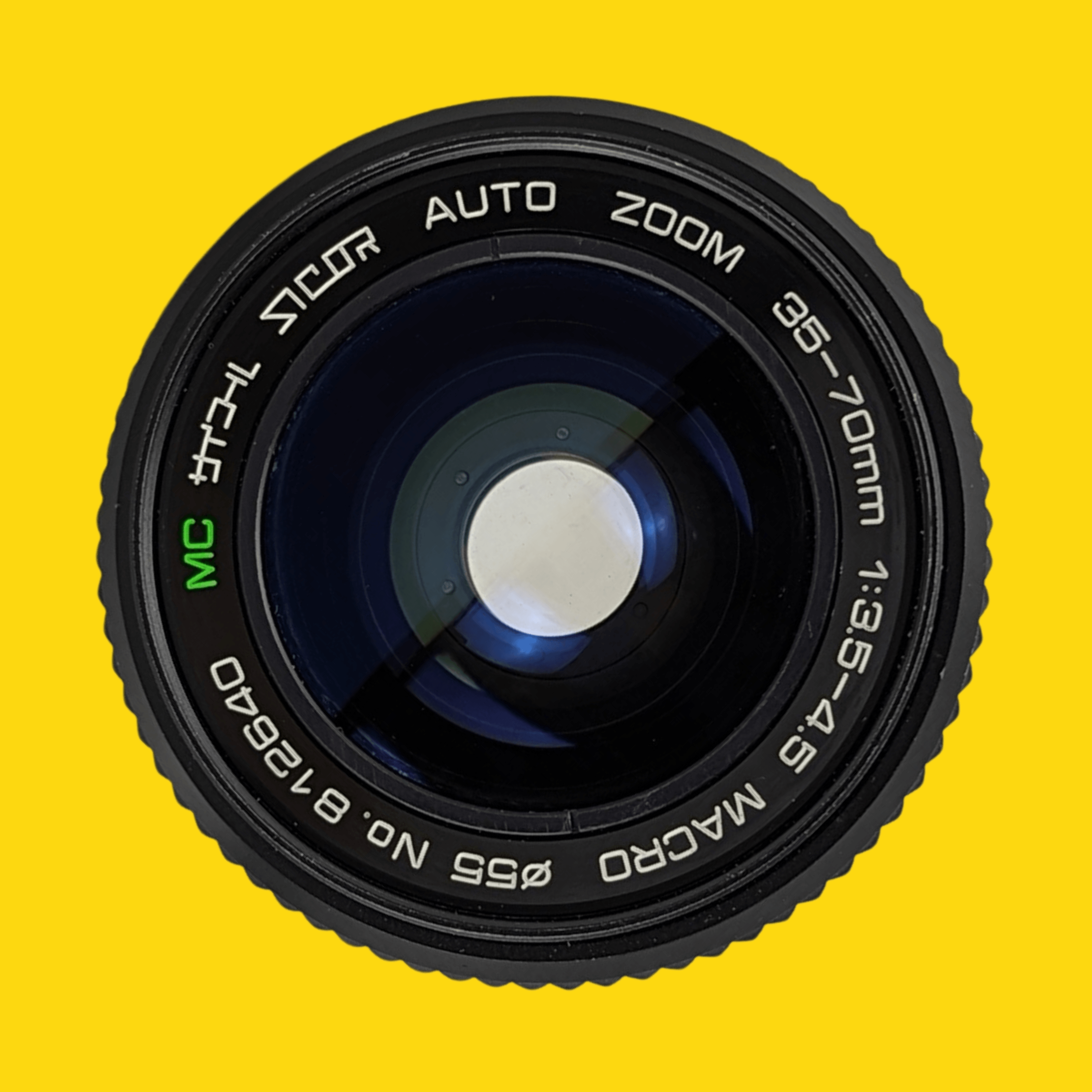 Sicor 35mm f/3.5 オート ズーム カメラ レンズ