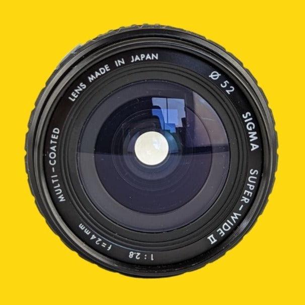 Sigma 24mm f/2.8 Super Wide Angle Camera Lens