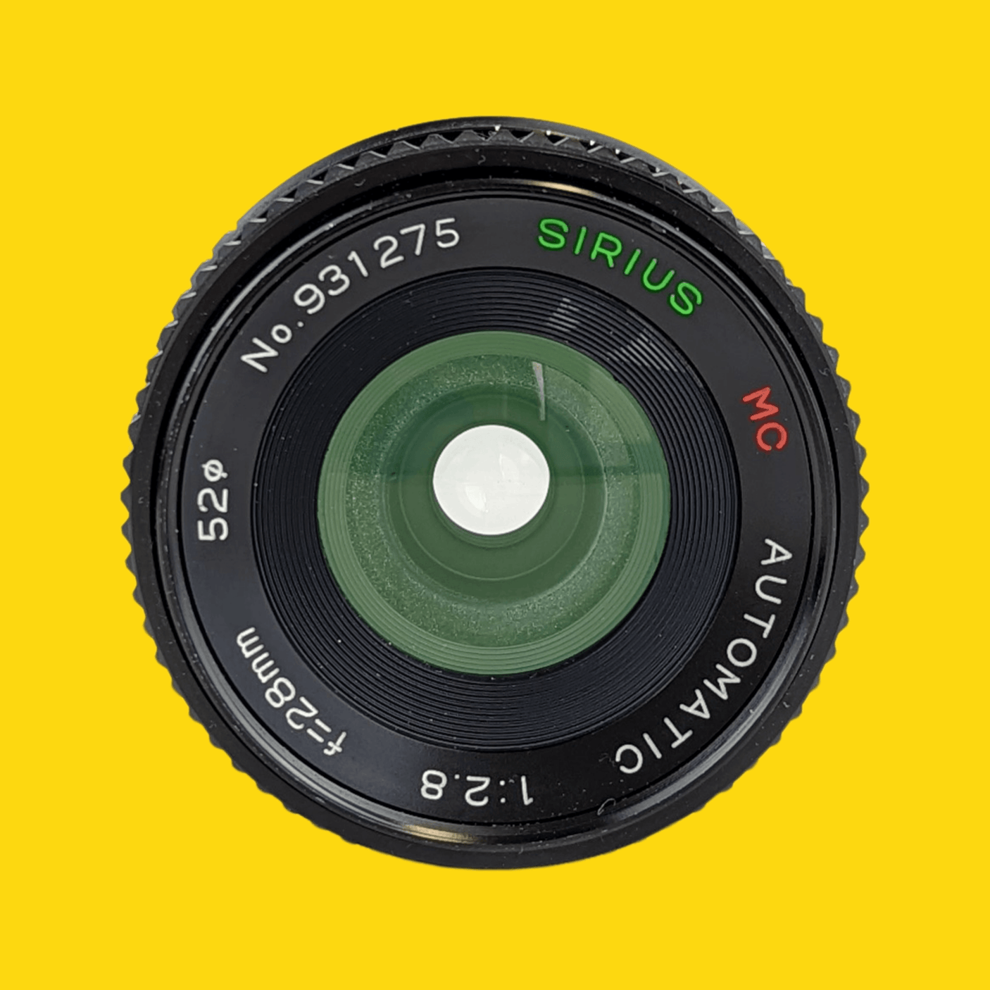 Sirius MC OM Mount 28mm f/2.8 Camera Lens