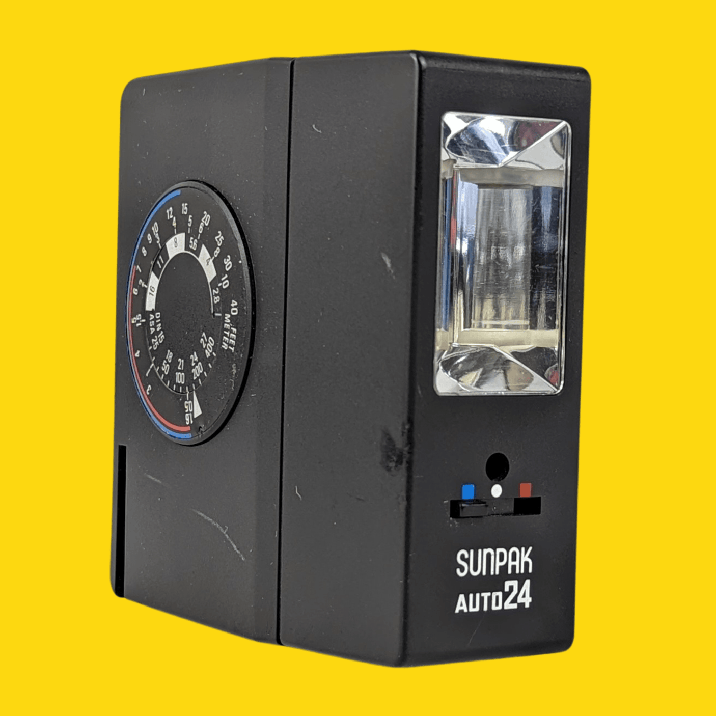 Sunpak Auto 24 External Flash Unit for 35mm Film Camera