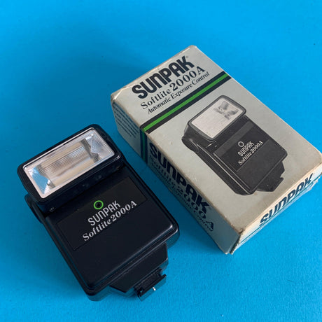 Sunpak Softlite 2000A External Flash Unit for 35mm Film Camera