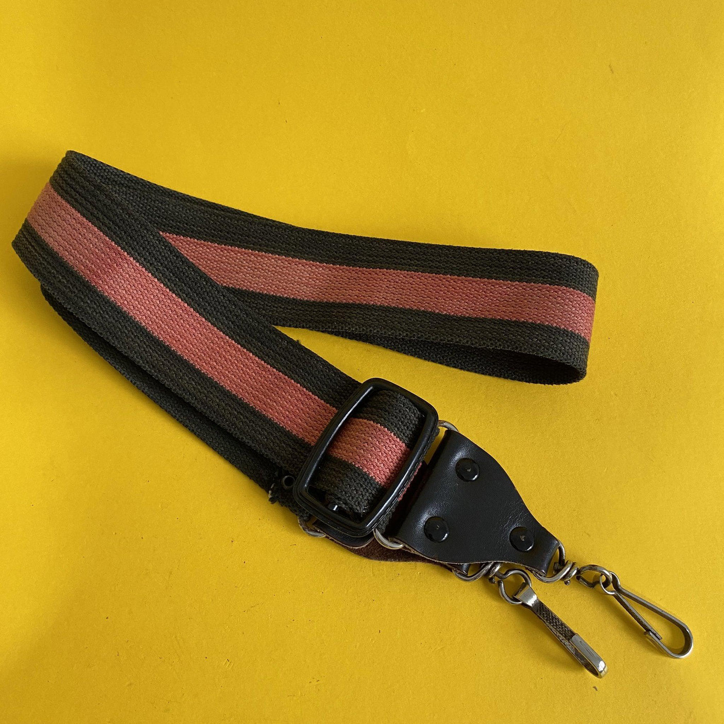 Vintage Red & Black SLR Camera Strap