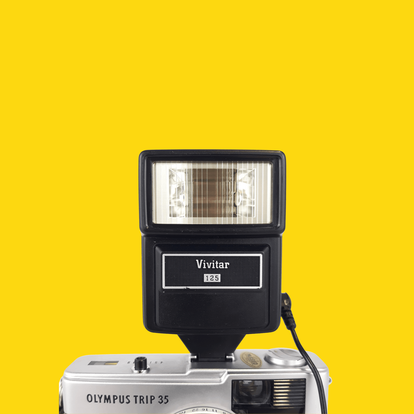 Vivitar 125 External Flash Unit for 35mm Film Camera