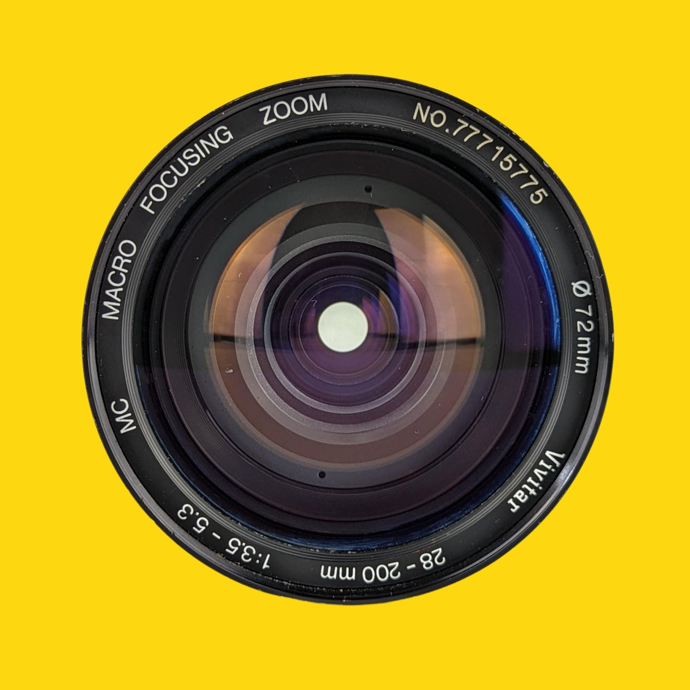 Vivitar 28mm f/3.5 Camera Lens