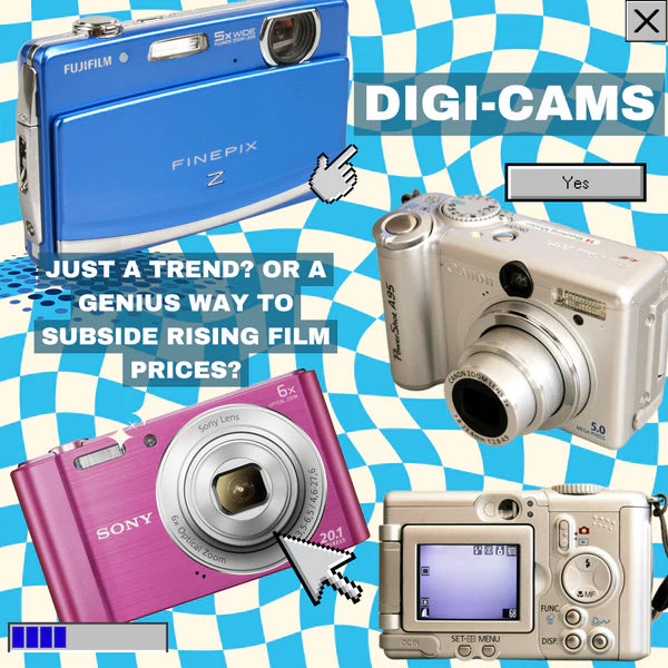 Digi-Cams - Trend or Genius way to subside rising film prices?