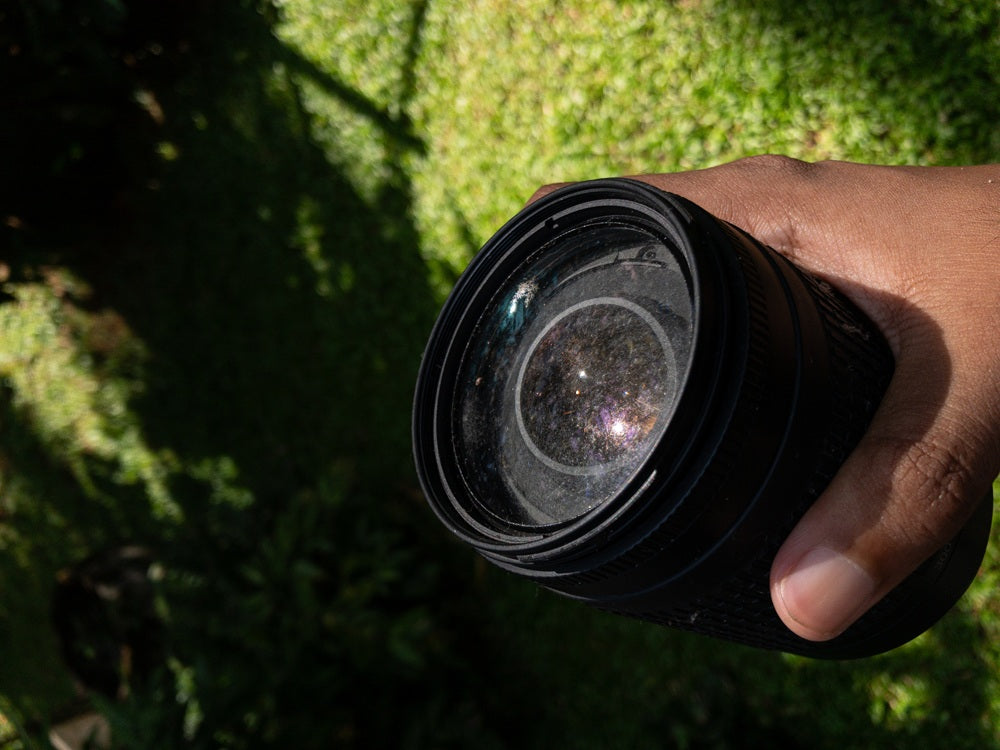 Camera Lens with fungus