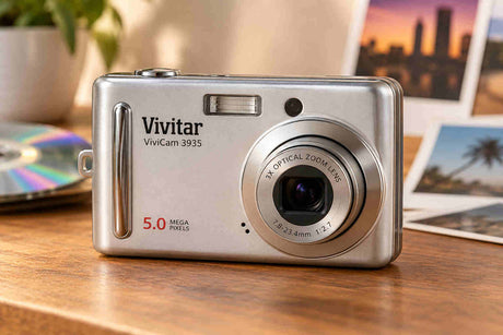 Vivitar ViviCam 3935 vintage CCD digicam
