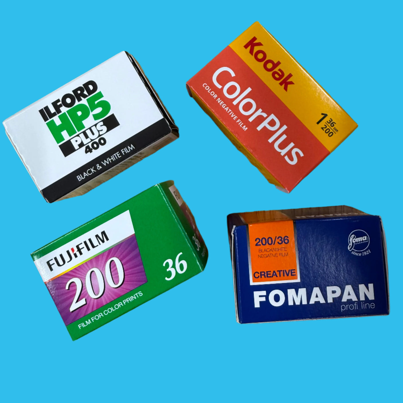 4 x 35mm Mixed Film Bundle Pack