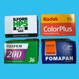 4 x 35mm Mixed Film Bundle Pack