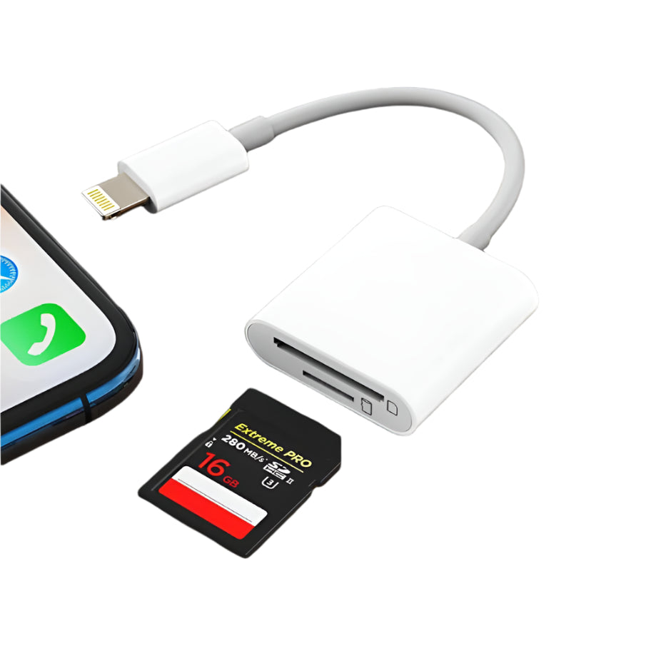 Memory Card Reader for SD & MicroSD